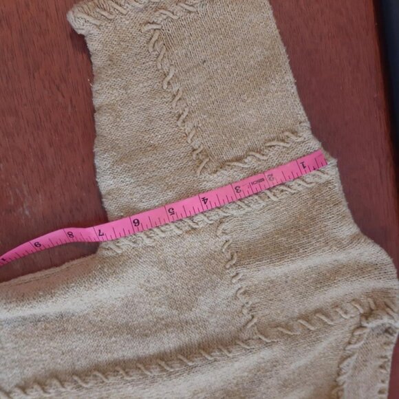 Styles To Go Women CrewNeck Short Sleeve Sweate Beige Size S PreLoved Excellent - Picture 7 of 8